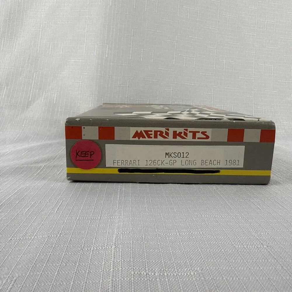 MERIKITS 1:43 1981 Ferrari 126CK Long Beach #MKS012
